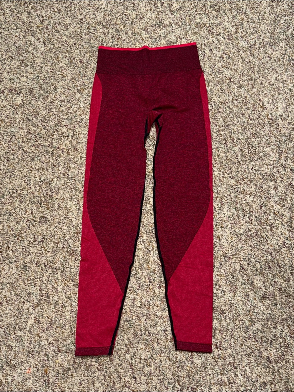 Women's size small PINK Victoria's Secret Seamless Leggings workout‎